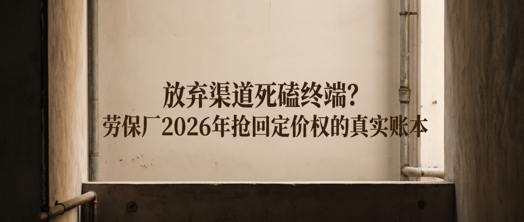 放弃渠道死磕终端？劳保厂2026年抢回定价权的真实账本